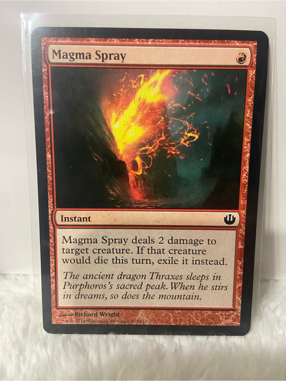 Magma Spray - Magic: The Gathering Red Instant Card